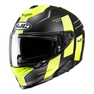 Kask motocyklowy integralny HJC I71 Peka czarny/żółty