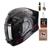 Kask integralny SCORPION EXO-530 AIR FOND BLACK/PINK czarny różowy