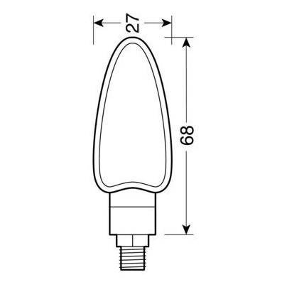 LAMPA Kap kierunkowskazy 12V LED
