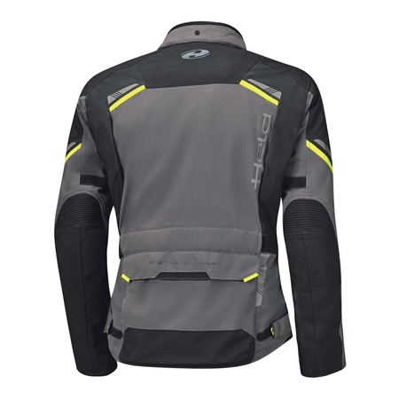 Kurtka motocyklowa HELD LONBORG TOP ANTHRACITE grafitowy żółty fluo