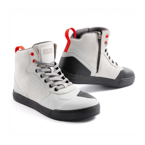 Buty motocyklowe trampki Rebelhorn SPIKE czarny-szary