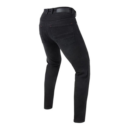 Jeansy motocyklowe Rebelhorn EAGLE III SLIM FIT czarny
