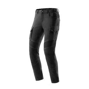 Jeansy motocyklowe REBELHORN FASTER BLACK czarny