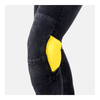 Damskie jeansy motocyklowe OZONE AGNESS II czarny sprany