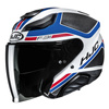 Kask motocyklowy otwarty HJC F31 Ceron czarny/biały