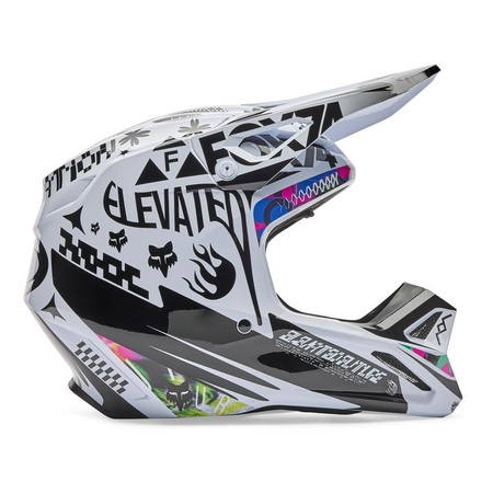 Kask cross FOX V1 IMAGE COSMO WHITE/BLACK biały czarny