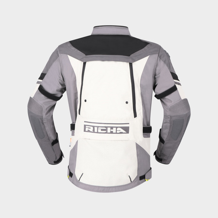 Kurtka motocyklowa RICHA INFINITY 2 ADVENTURE DARK GREY/LIGHT GREY szary