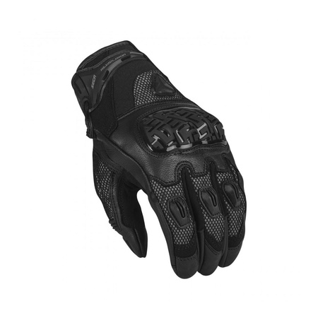 Rękawice motocyklowe SECA CONTROL FLASH BLACK czarny