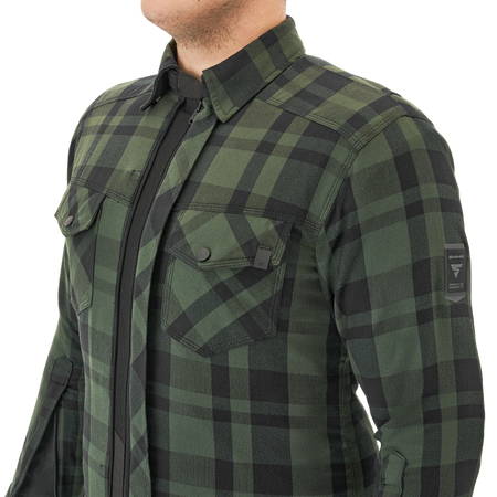 Koszula motocyklowa tekstylna Shima RENEGADE 2 zielony