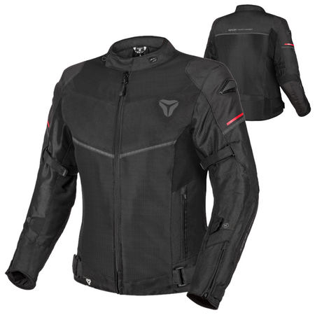 Kurtka motocyklowa SECA STREAM EVO BLACK czarny
