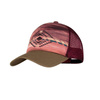Czapka z daszkiem codzienna BUFF TRUCKER CAP SYKORA MAROON