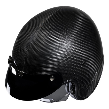Kask motocyklowy otwarty HJC V31 Carbon czarny