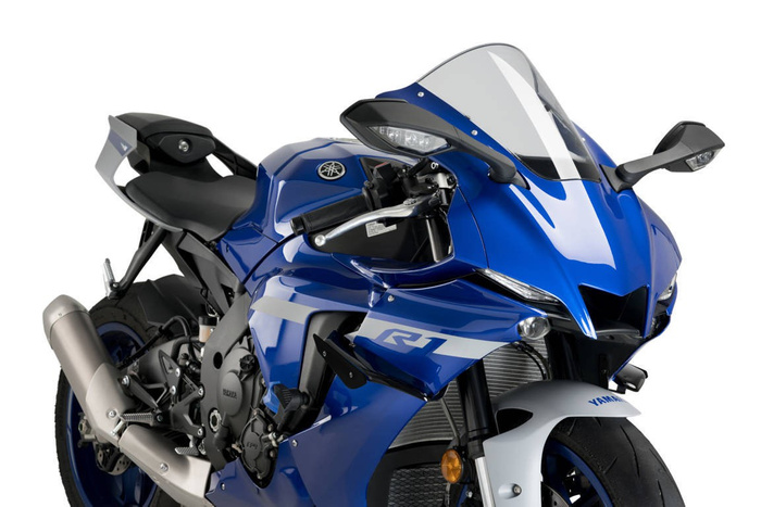 Boczne spoilery dociskowe do Yamaha R1 20-25 Czarny