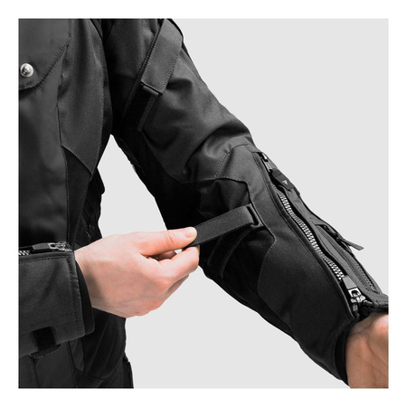 Damska kurtka motocyklowa tekstylna Rebelhorn HIKER IV czarny