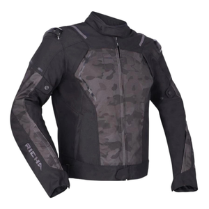 Kurtka motocyklowa RICHA VENDETTA CAMO czarny szary