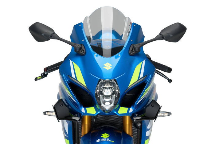 Boczne spoilery dociskowe do Suzuki GSX-R1000 17-21 Czarny (N)