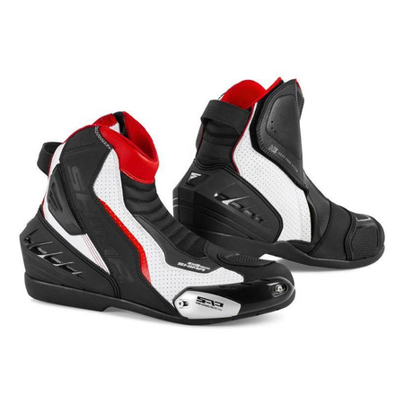 Buty motocyklowe sportowe krótkie Shima SX-6 biały
