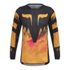 Bluza motocyklowa cross dziecięca FOX JUNIOR 180 KAIROS TANGERINE czarny żółty
