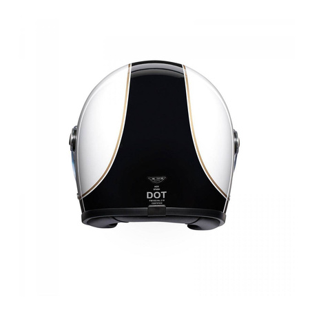 Kask motocyklowy AGV X3000 SUPER BLACK/WHITE biały czarny