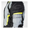 Kurtka motocyklowa tekstylna miejska/turystyczna OZONE TOUR III czarna szary żółty fluo