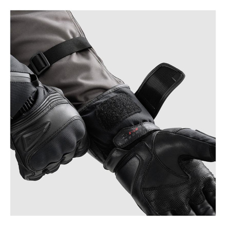 Rękawice motocyklowe zimowe SUMMIT WINTER WP czarny