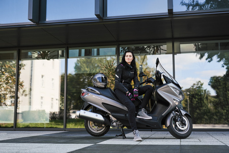 Damskie Trampki/buty motocyklowe Shima SX-2 EVO szary