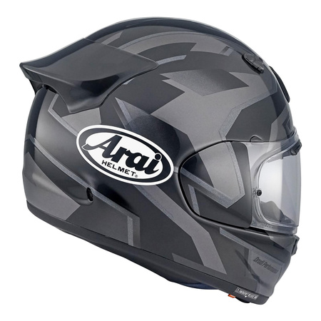 Kask motocyklowy ARAI QUANTIC ROBOTIK BLACK czarny grafitowy