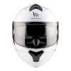 Kask motocyklowy MT GENESIS SV SOLID GLOSS PEARL WHITE biały