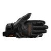Rękawice motocyklowe SECA TRACKDAY SHORT BLACK czarny