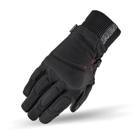 Rękawice motocyklowe miejskie na zimę Shima OSLO WIND czarny