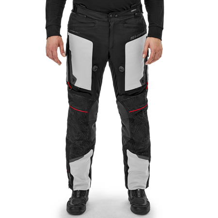 Spodnie motocyklowe SHIMA TRACKER LIGHT GREY szary