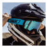 Gogle motocyklowe IMX Endurance Race - Szyba Iridium Blue + Clear (2 szyby w zestawie)