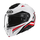 Kask motocyklowy HJC I71N Tricus biały/czerwony