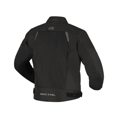 Kurtka motocyklowa tekstylna RICHA AUYAN WP BLACK czarny