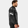 Kurtka motocyklowa tekstylna miejska/sportowa Shima SOLID 2.0 czarny/biały