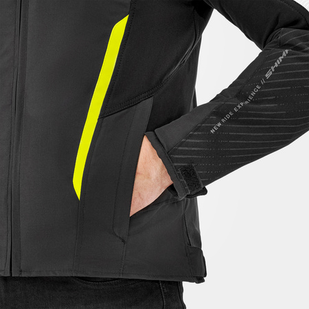 Kurtka motocyklowa tekstylna miejska/sportowa Shima SOLID 2.0 fluo