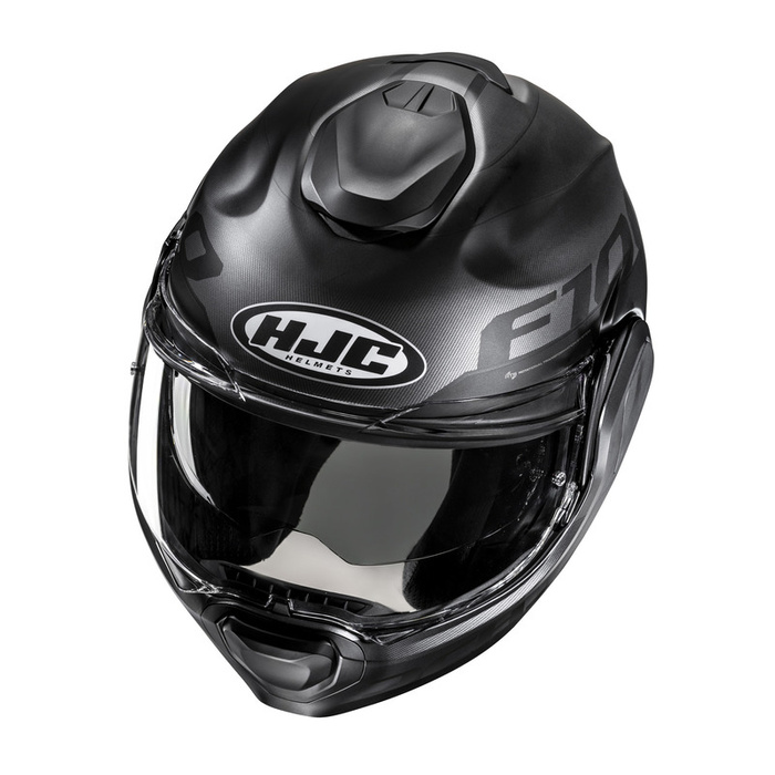 Kask motocyklowy HJC F100 Hetal czarny