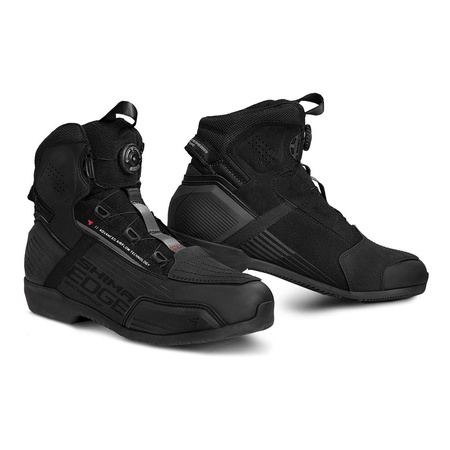 Buty motocyklowe krótkie/miejskie/turystyczne Shima EDGE WP czarny