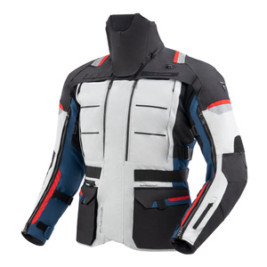 Kurtka motocyklowa tekstylna Rebelhorn CUBBY V czarny-piaskowy