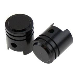 Nakrętki na wentyl KEITI black