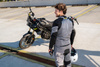 Kurtka motocyklowa tekstylna miejska Shima JET szary