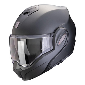 Kask motocyklowy SCORPION EXO-TECH EVO PRO MATT PEARL BLACK czarny mat