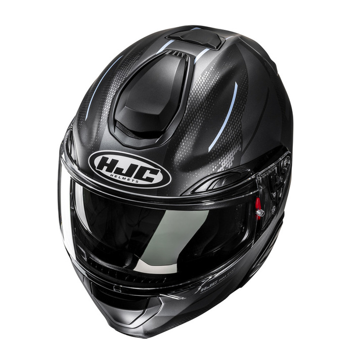 Kask motocyklowy szczękowy HJC RPHA 91 Blat czarny