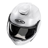 Kask motocyklowy HJC F100 Solid perłowy biały