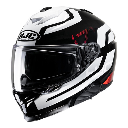 Kask motocyklowy integralny HJC I71 Enta czarny/czerwony
