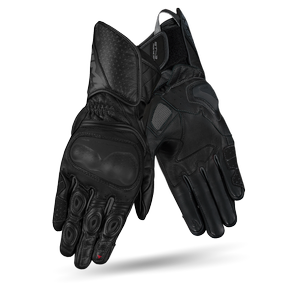 Rękawice motocyklowe Shima ST-3 czarny