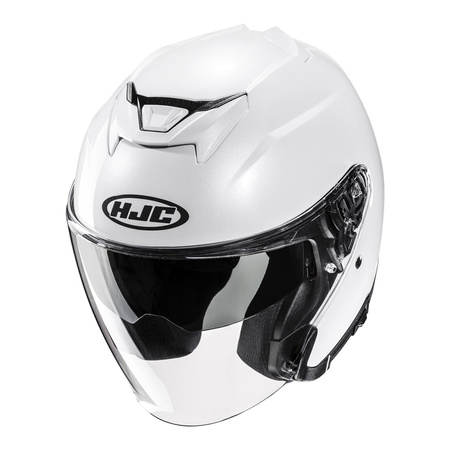 Kask motocyklowy HJC I31 Solid perłowy biały