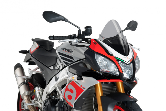 Szyba sportowa PUIG do Aprilia Tuono 125 / Tuono V4RR / F Lekko przyciemniany (H)