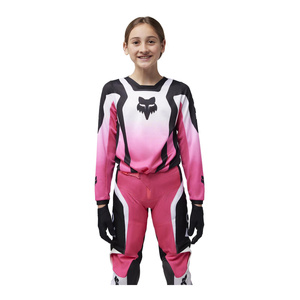 Spodnie motocyklowe dziecięce FOX Junior Girls 180 Lean Black Pink