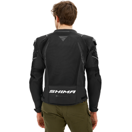 Kurtka motocyklowa tekstylna Shima MESH PRO 2.0 czarny